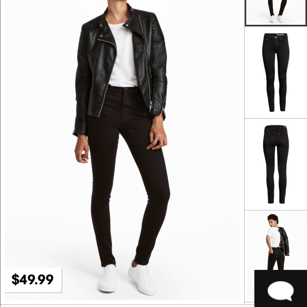 H&M Black Skinny Jeans